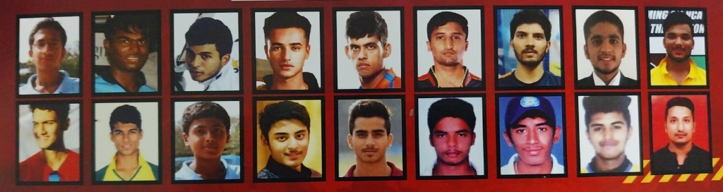 VCA students who represented State, KPL, IPL and India Under-19 teams